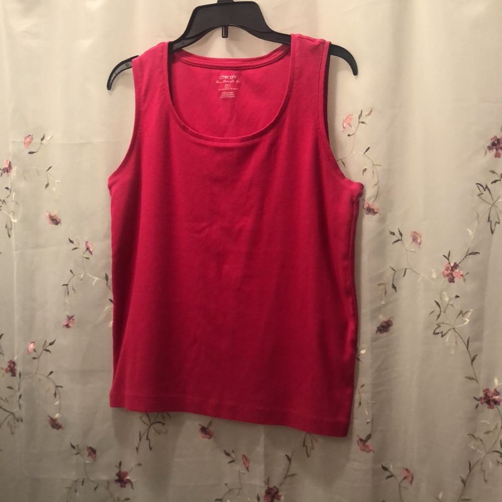 Chico's Womens Ribbed Tank - Picture 3 of 7